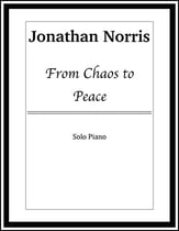 From Chaos to Peace piano sheet music cover